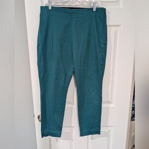 Old Navy Wow Pants Canopy (Teal) High Waist Pull On Pants in Size 16